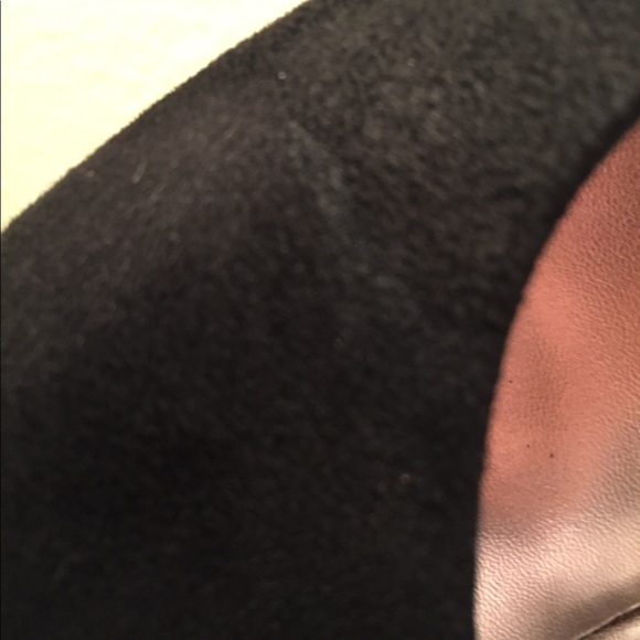 Black micro suede Madden Girl “Getta” heels 8 1/2 - Picture 6 of 6